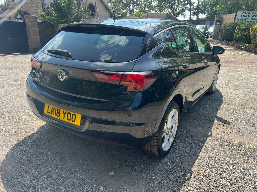 Vauxhall Astra 1.4I Sri Euro 6 201818 LK18YOO Black #3