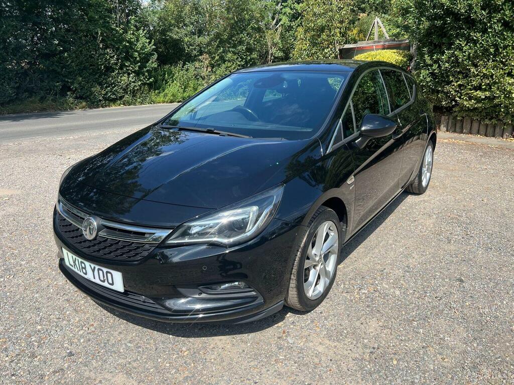 Vauxhall Astra 1.4I Sri Euro 6 201818 LK18YOO Black #5