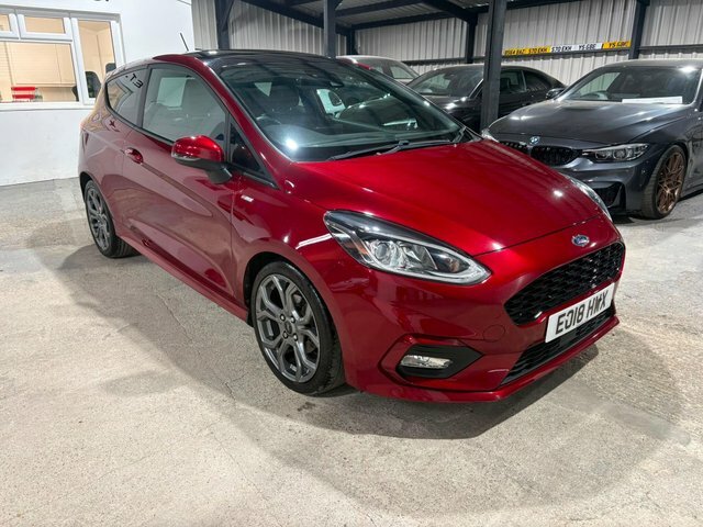Ford Fiesta 1.0T Ecoboost St-line X Euro 6 S S Red