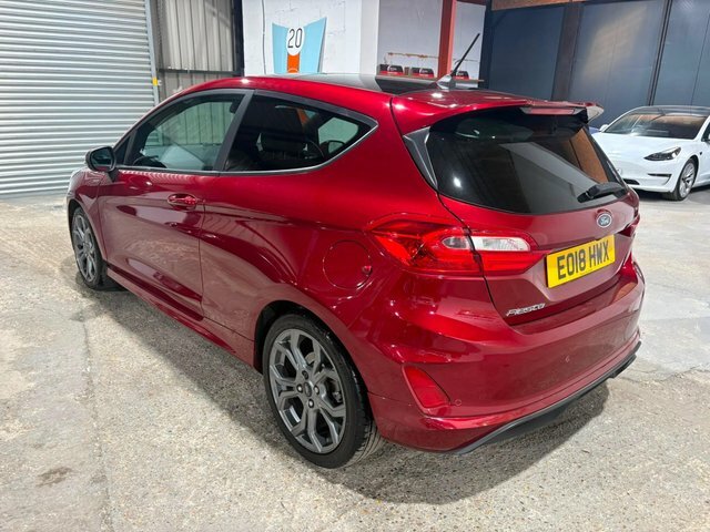 Ford Fiesta 1.0T Ecoboost St-line X Euro 6 S S Red #4