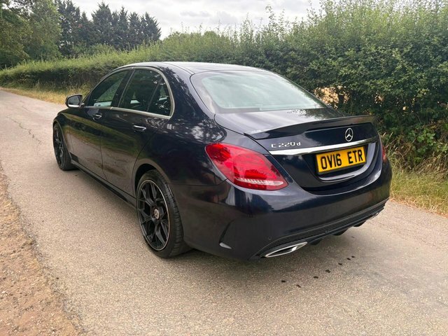 Mercedes-Benz C Class 2.1 C220d Amg Line Euro 6 S S Blue #5