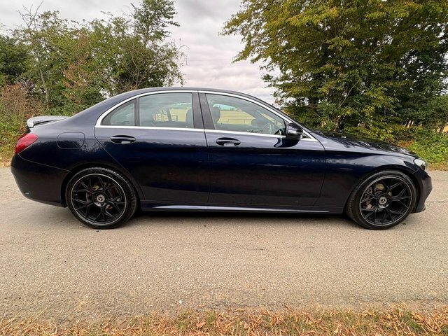 Mercedes-Benz C Class 2.1 C220d Amg Line Euro 6 S S Blue #3