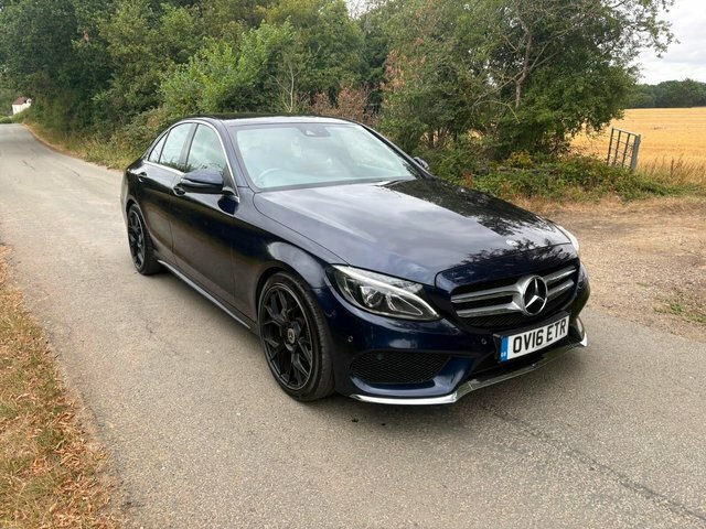 Mercedes-Benz C Class 2.1 C220d Amg Line Euro 6 S S Blue