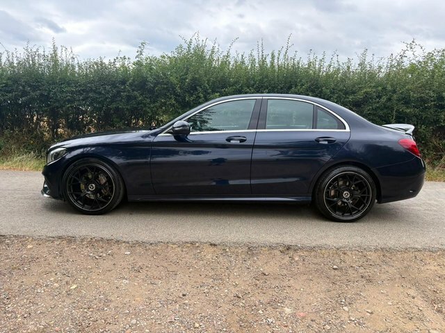 Mercedes-Benz C Class 2.1 C220d Amg Line Euro 6 S S Blue #4
