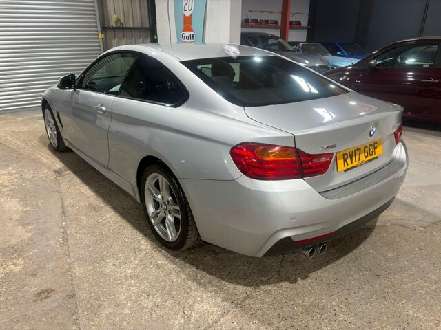 BMW 4 Series 2.0 420D M Sport Xdrive Euro 6 S S Silver #4