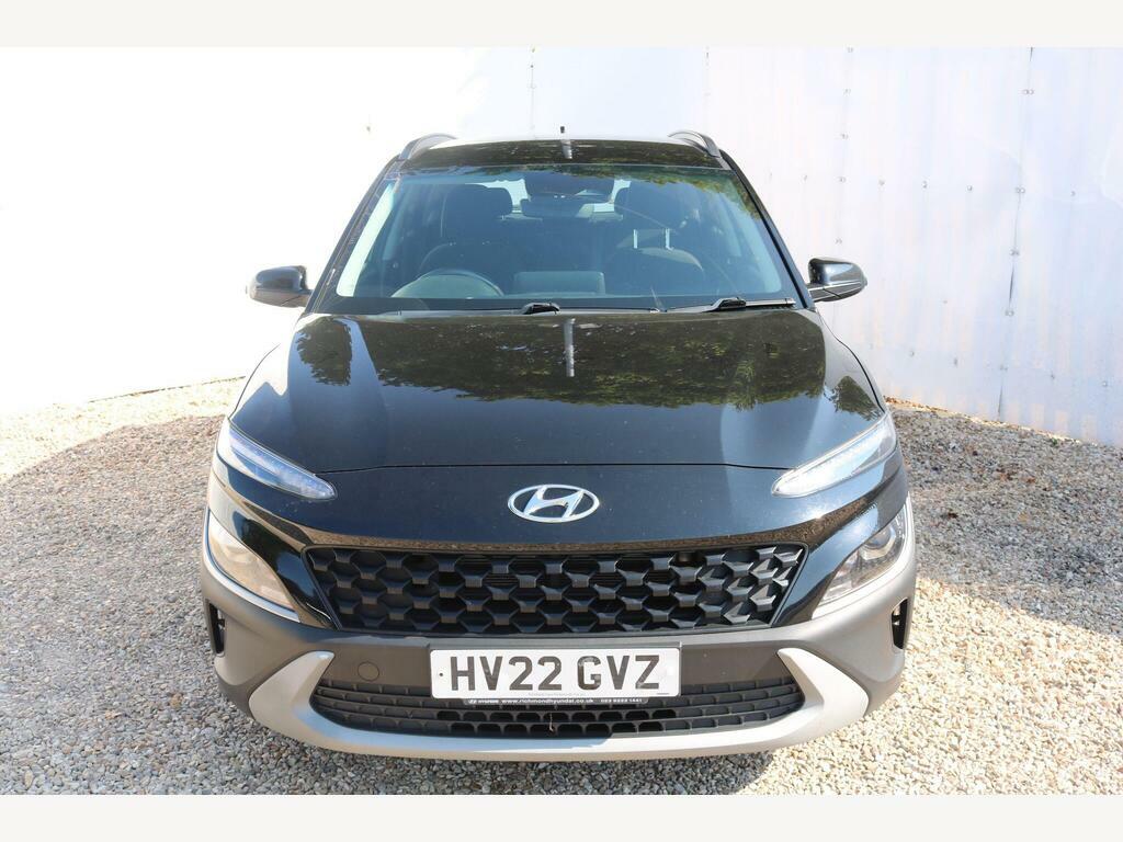 Hyundai Kona 1.6 H-gdi Se Connect Dct Euro 6 S S HV22GVZ Black #3