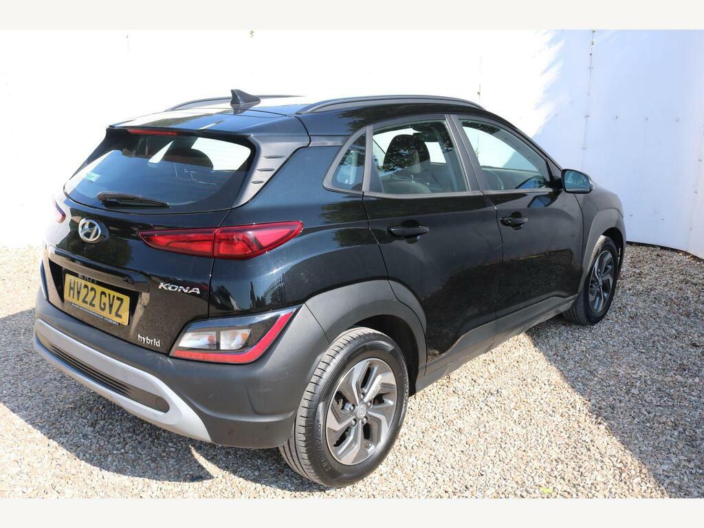 Hyundai Kona 1.6 H-gdi Se Connect Dct Euro 6 S S HV22GVZ Black #6
