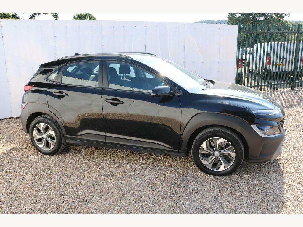 Hyundai Kona 1.6 H-gdi Se Connect Dct Euro 6 S S HV22GVZ Black #5