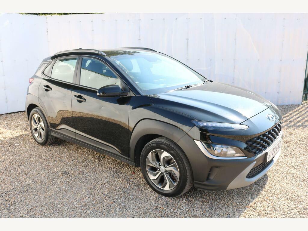 Hyundai Kona 1.6 H-gdi Se Connect Dct Euro 6 S S HV22GVZ Black #4
