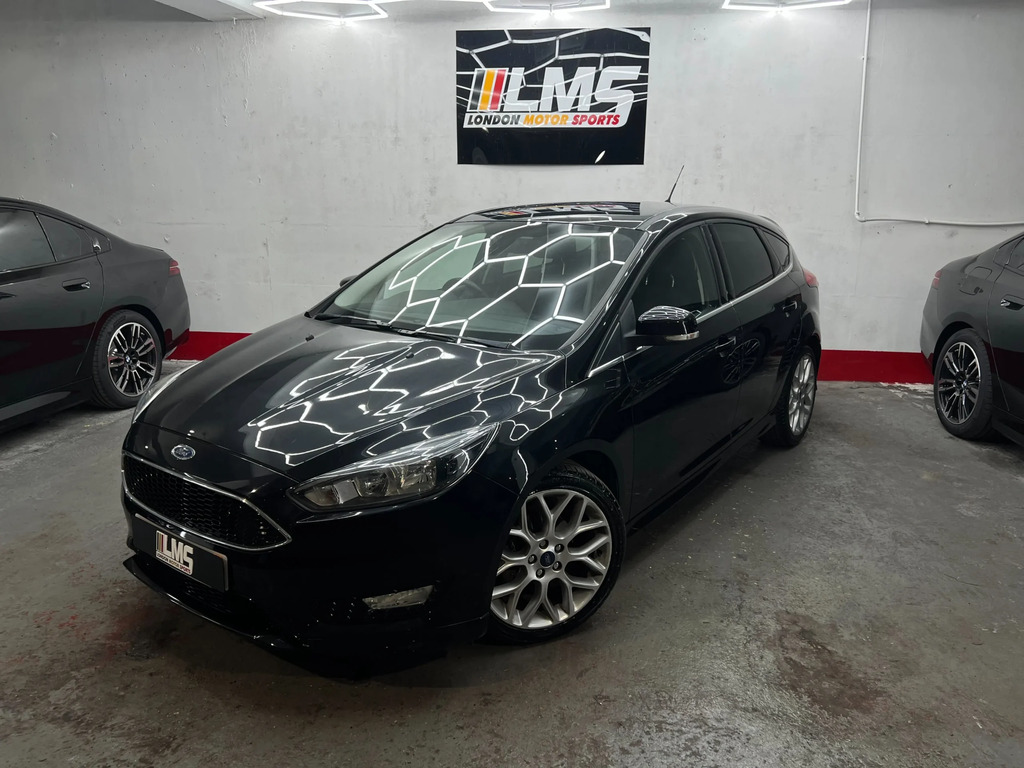 Ford Focus 1.0T Ecoboost Zetec S WR15KJF Black #4