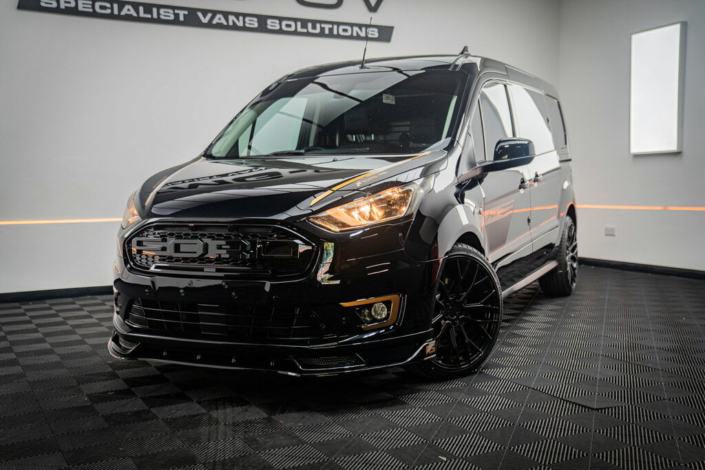Ford Transit Connect 1.5 240 Ecoblue Limited Panel Van Manua Black #4