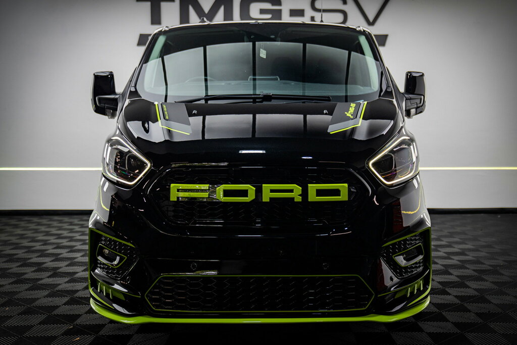 Ford Transit Custom 2.0 Custom Limited Panel Van L1 RX22MVE Black #3