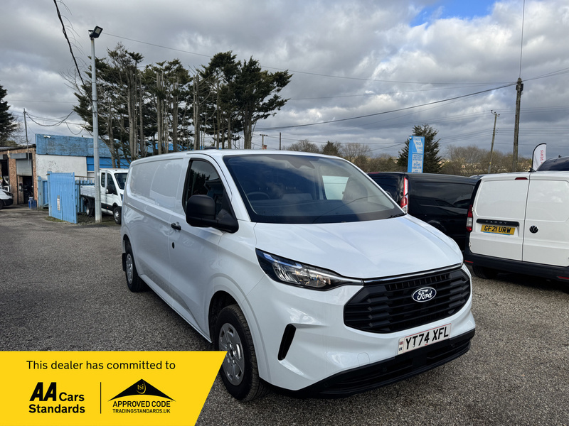 Ford Transit Custom 300 Trend L2h1 P YT74XFL White #4
