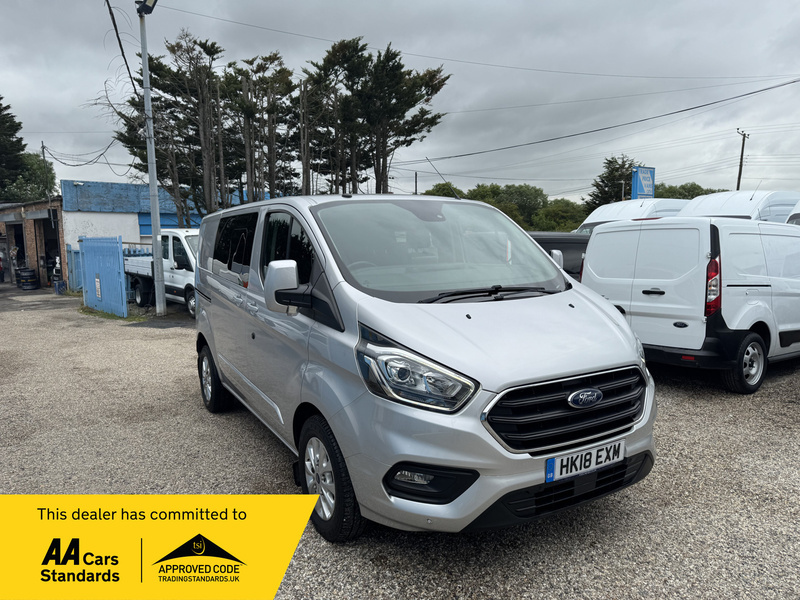 Ford Transit Custom 300 Limited L1 H1 HK18EXM Silver