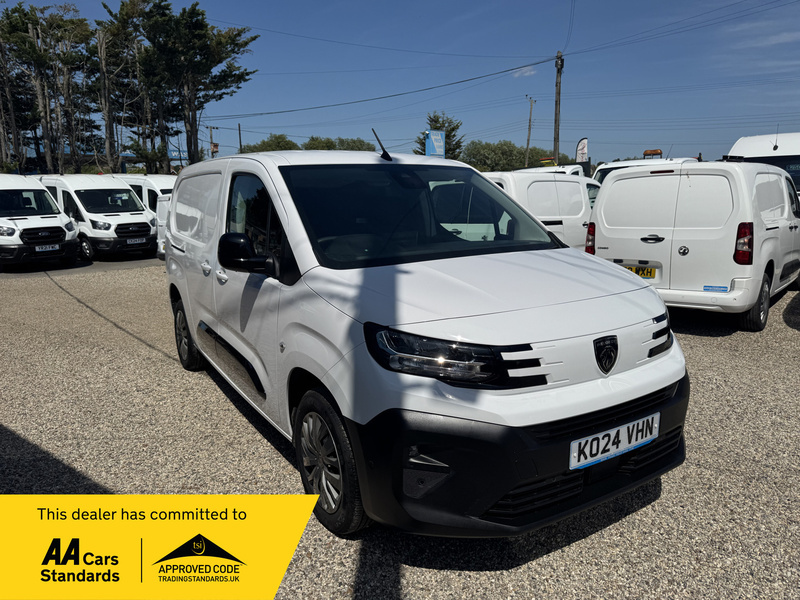 Peugeot Partner Bluehdi Asphalt L2 Air White