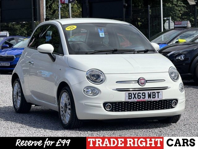 Fiat 500 1.2 Lounge - Low Mileage White #6