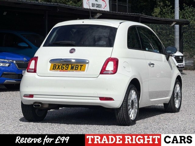 Fiat 500 1.2 Lounge - Low Mileage White #3