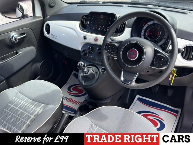 Fiat 500 1.2 Lounge - Low Mileage White #2