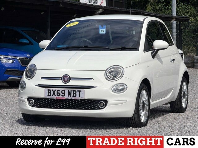 Fiat 500 1.2 Lounge - Low Mileage White #4