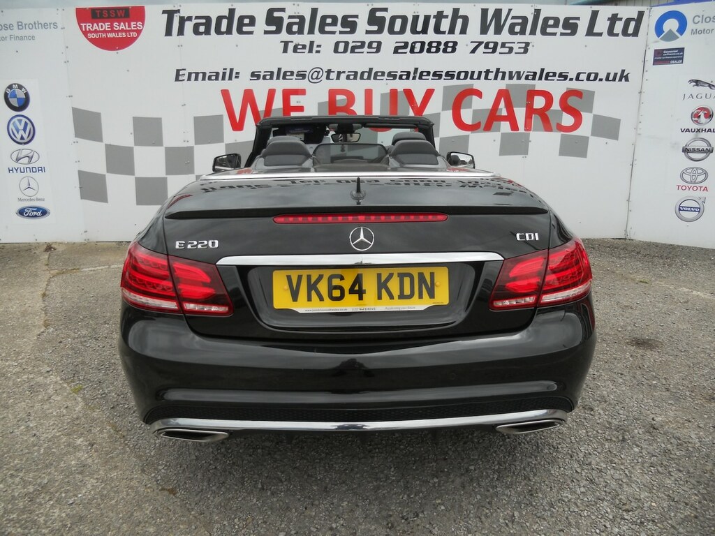Mercedes-Benz E Class E220 Cdi Amg Sport 7G-tronic VK64KDN Black #4
