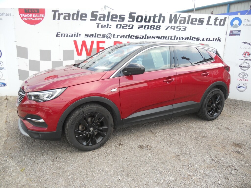 Vauxhall Grandland X 1.5 Turbo D Sri Nav Red #3