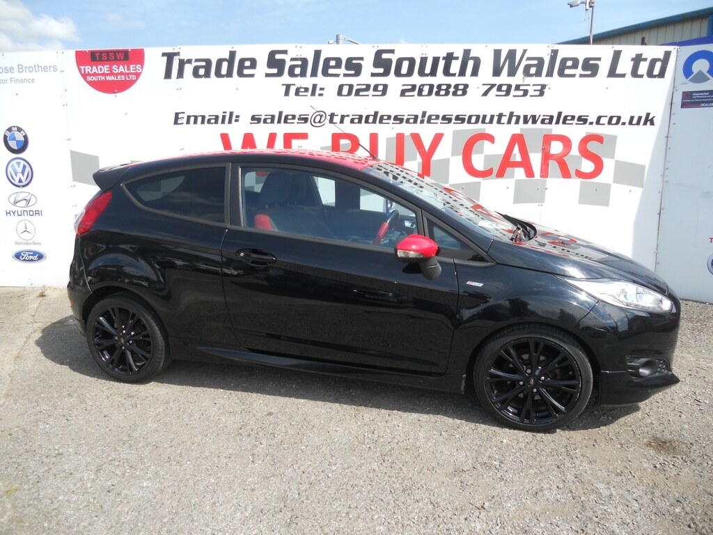 Ford Fiesta 1.0 Ecoboost 140 St-line Black Black