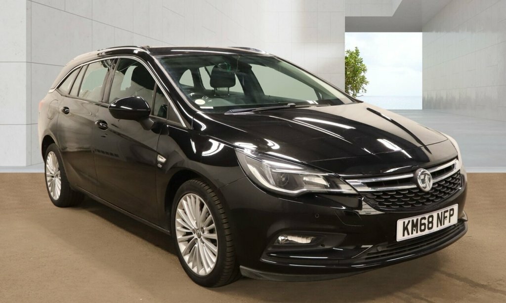 Vauxhall Astra 1.4L Elite Nav KM68NFP Black #2