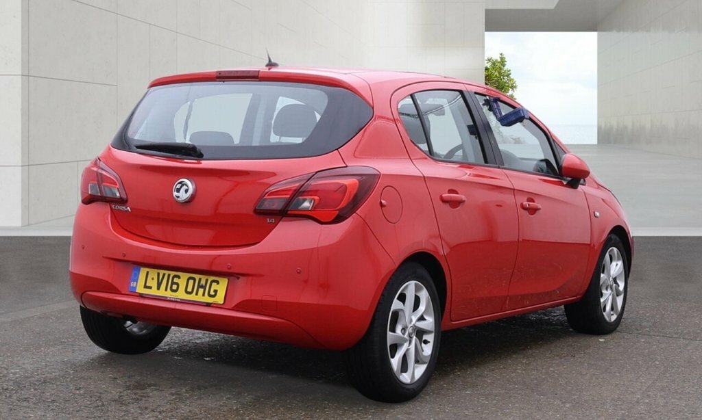 Vauxhall Corsa Hatchback LV16OHG Red #4