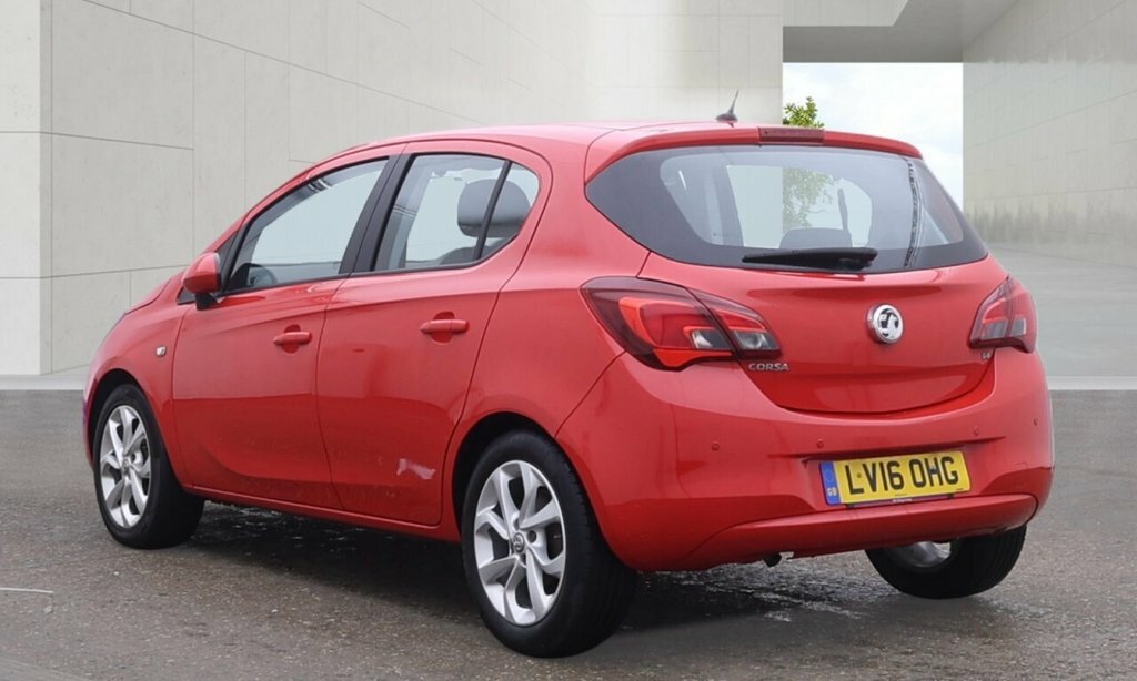 Vauxhall Corsa Hatchback LV16OHG Red #3