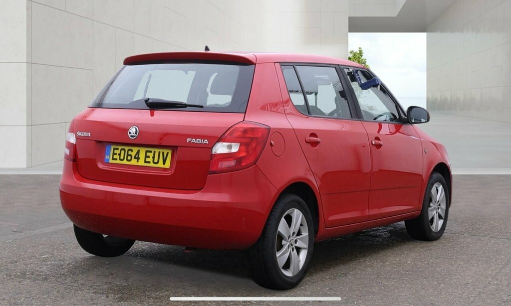 Skoda Fabia 1.2L Se Red #4