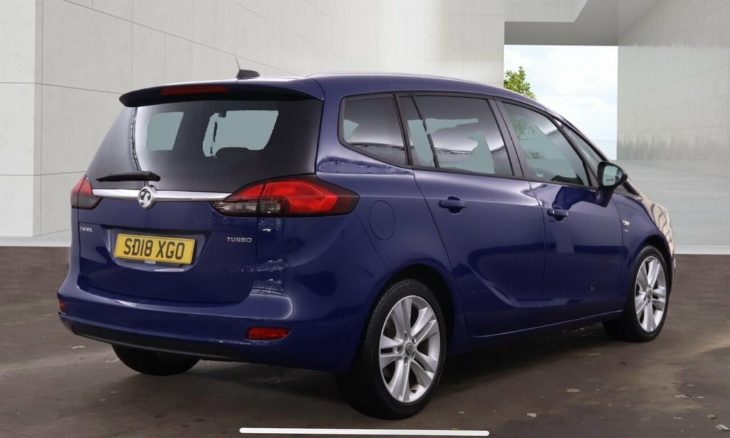 Vauxhall Zafira Tourer 1.4L Sri Nav Blue #4