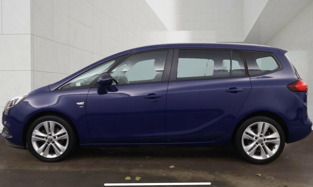 Vauxhall Zafira Tourer 1.4L Sri Nav Blue #5