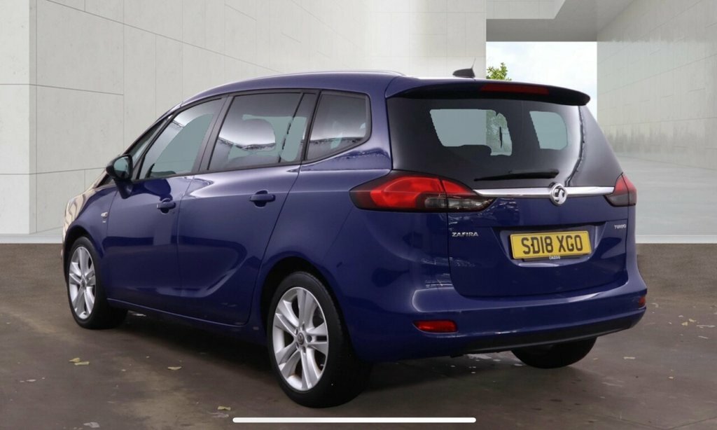 Vauxhall Zafira Tourer 1.4L Sri Nav Blue #3