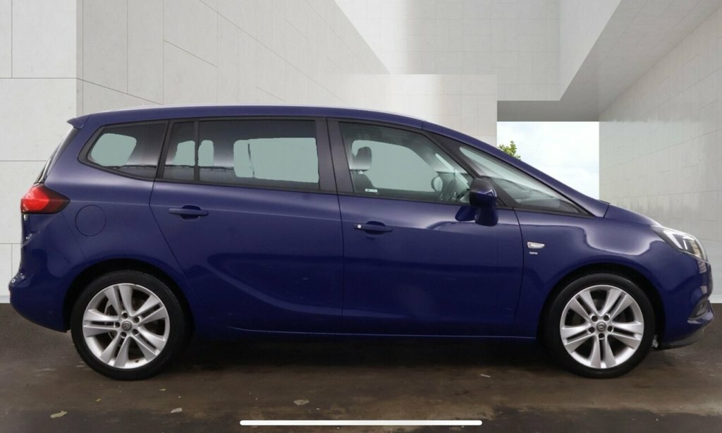 Vauxhall Zafira Tourer 1.4L Sri Nav Blue #6