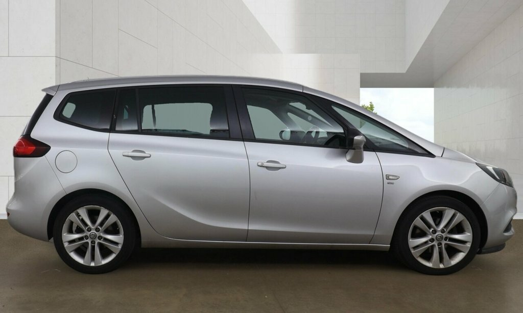 Vauxhall Zafira Tourer 1.4L Sri Nav Silver #4
