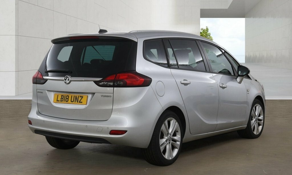 Vauxhall Zafira Tourer 1.4L Sri Nav Silver #3