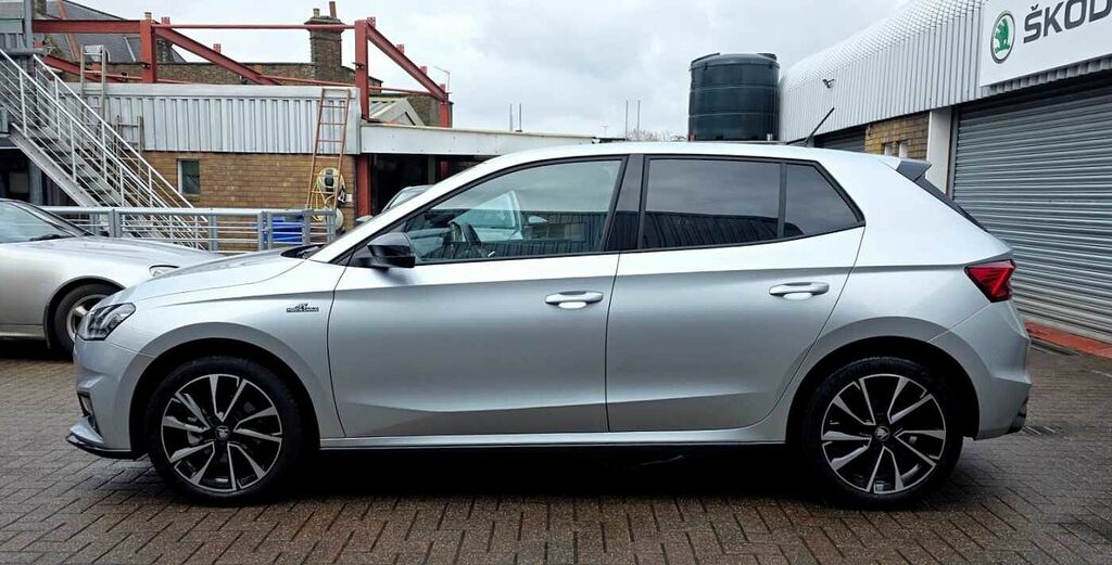 Skoda Fabia 1.0 Tsi 116 Monte Carlo Edition Dsg EF25DBV Silver #4