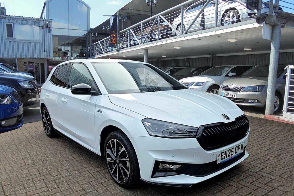 Skoda Fabia 1.5 Tsi 150 Monte Carlo Edition Dsg White