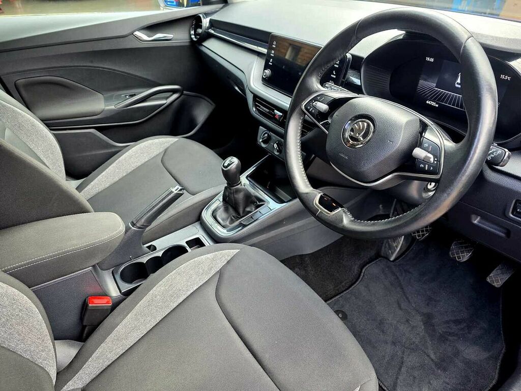 Skoda Fabia 1.0 Tsi Se Comfort EX24SVN Blue #6