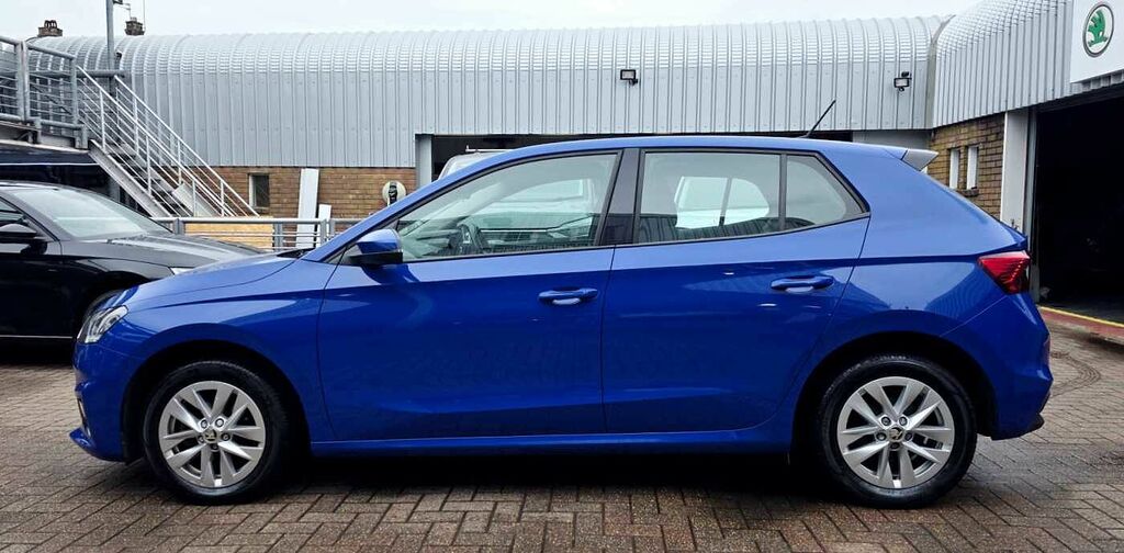 Skoda Fabia 1.0 Tsi Se Comfort EA22GSV Blue #4