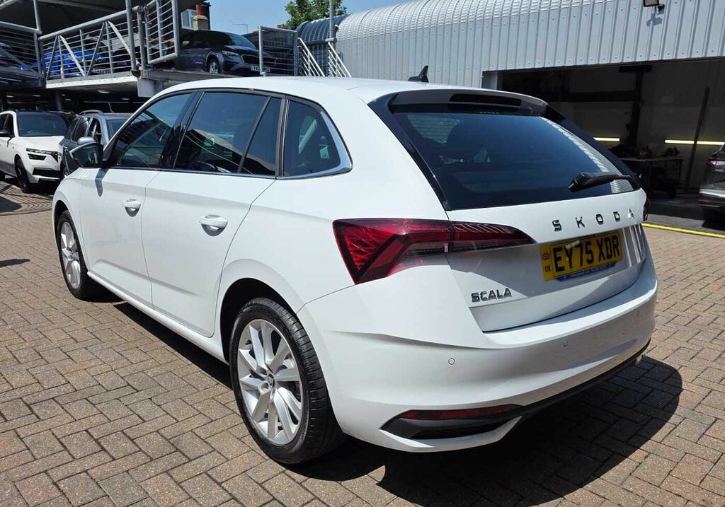Skoda Scala 1.0 Tsi 116 Se L Edition EY75XDR White #3