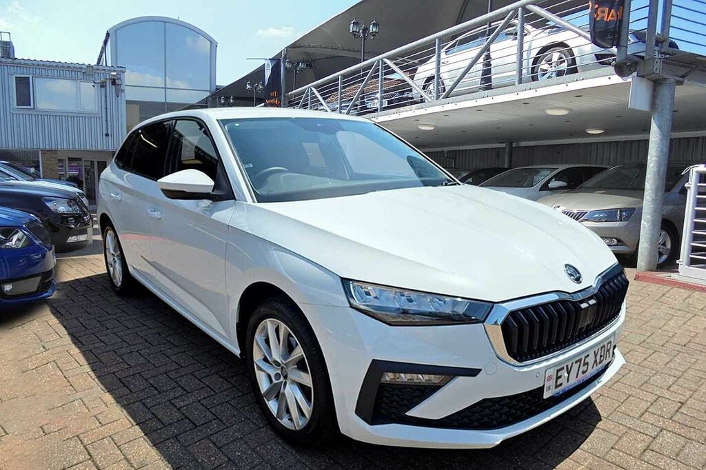 Skoda Scala 1.0 Tsi 116 Se L Edition White