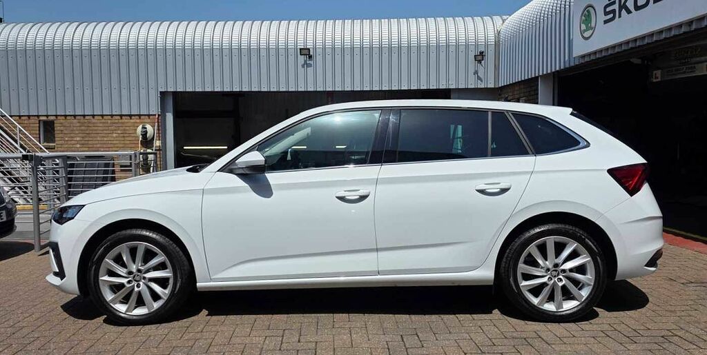 Skoda Scala 1.0 Tsi 116 Se L Edition EY75XDR White #4