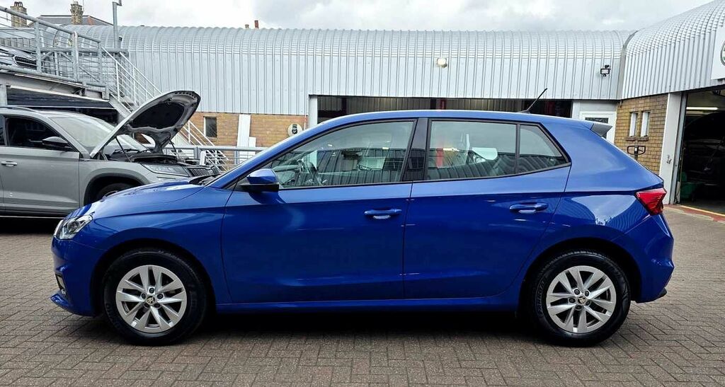 Skoda Fabia 1.0 Tsi Se Comfort EA22FYZ Blue #4