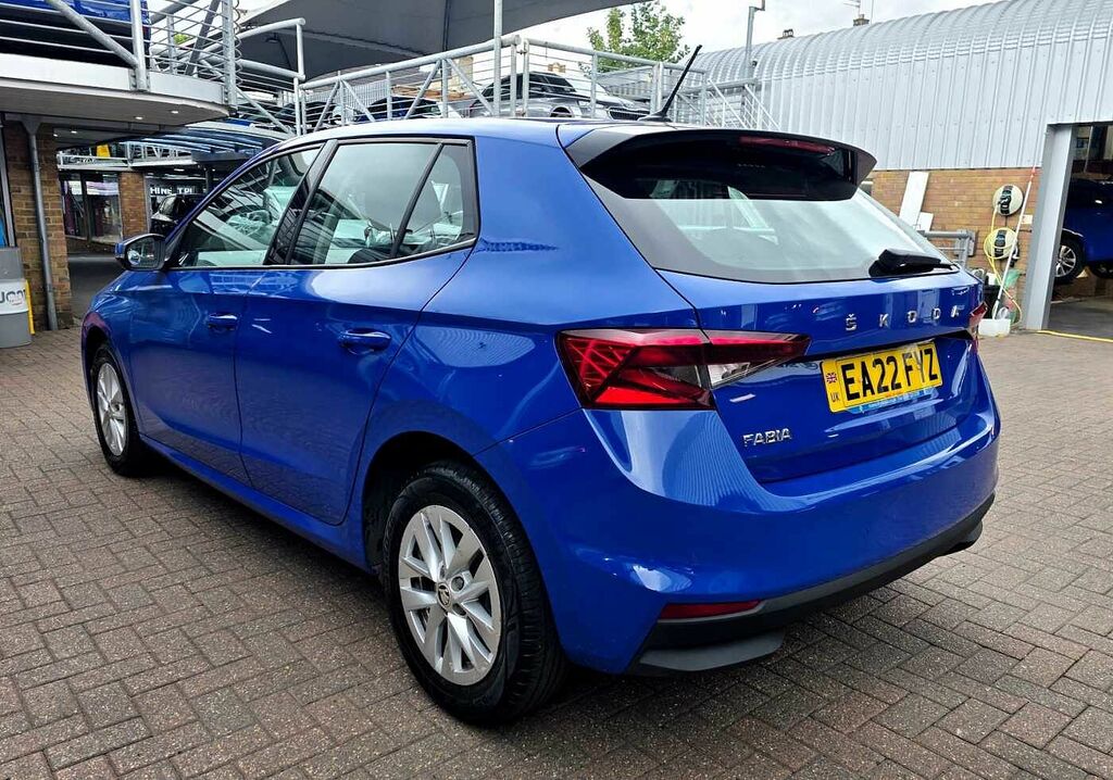 Skoda Fabia 1.0 Tsi Se Comfort EA22FYZ Blue #3
