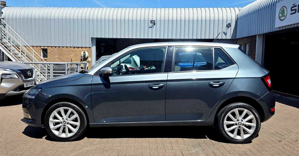 Skoda Fabia 1.0 Tsi Colour Edition Dsg EX21DFK Grey #4