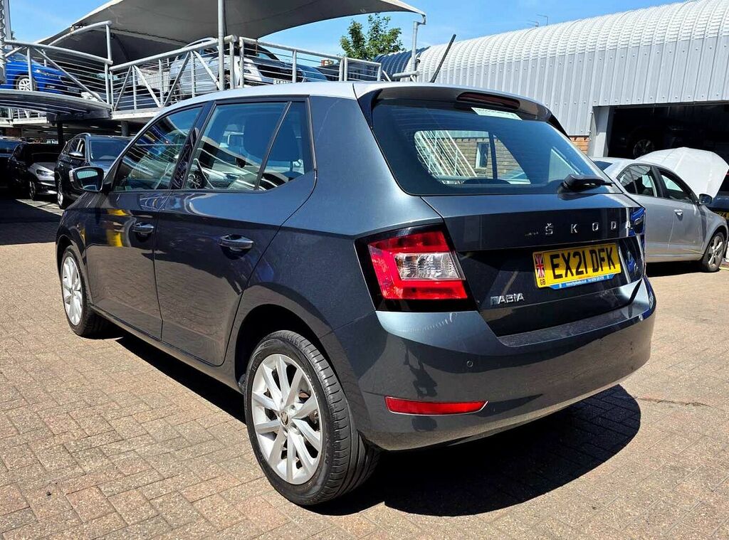 Skoda Fabia 1.0 Tsi Colour Edition Dsg EX21DFK Grey #3