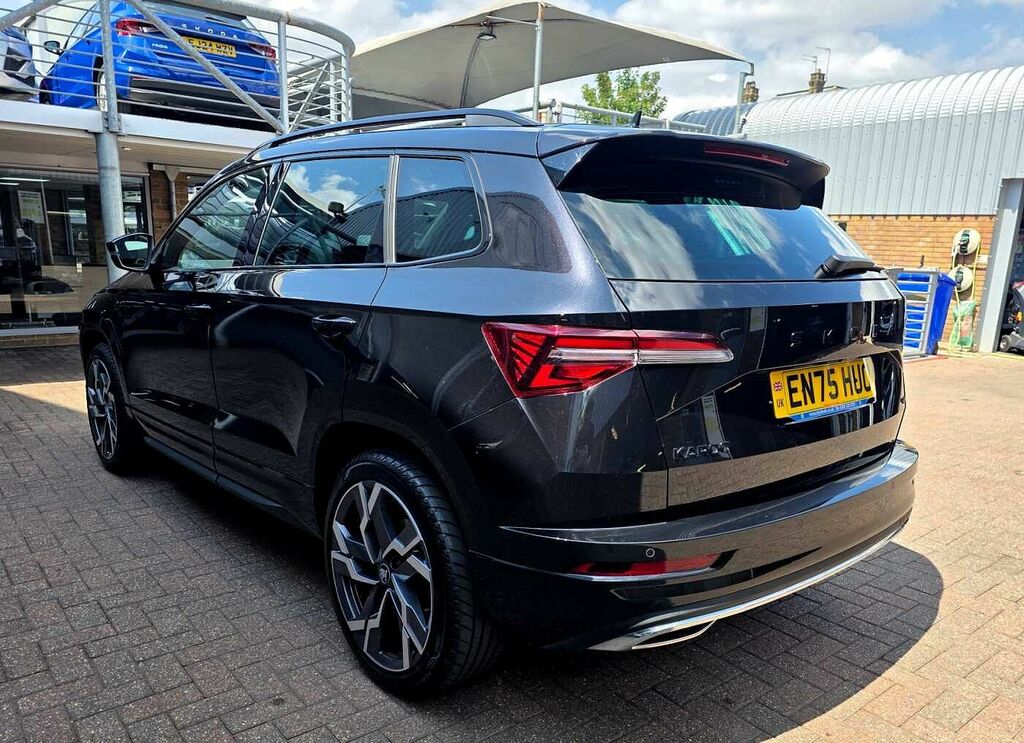 Skoda Karoq 2.0 Tsi Sportline Edition 4X4 Dsg Black #3