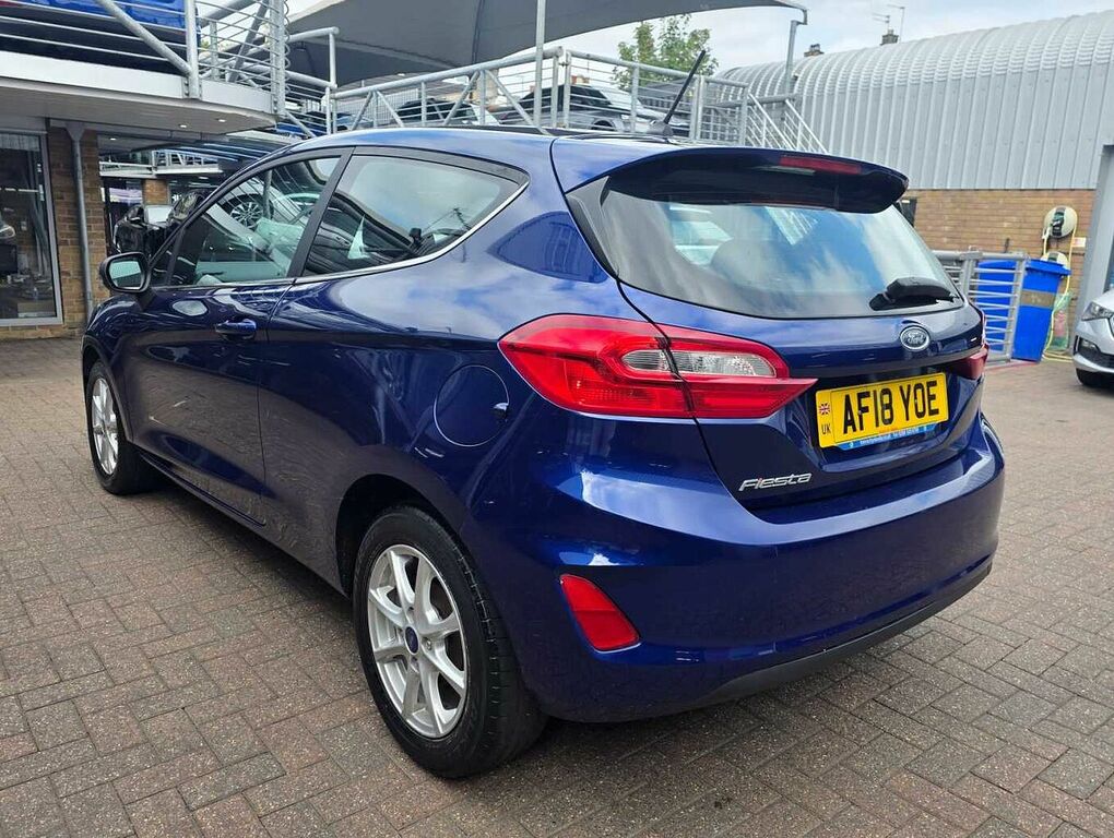 Ford Fiesta 1.0 Ecoboost Zetec AF18YOE Blue #3