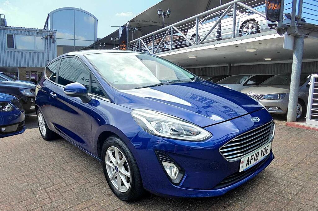 Ford Fiesta 1.0 Ecoboost Zetec Blue